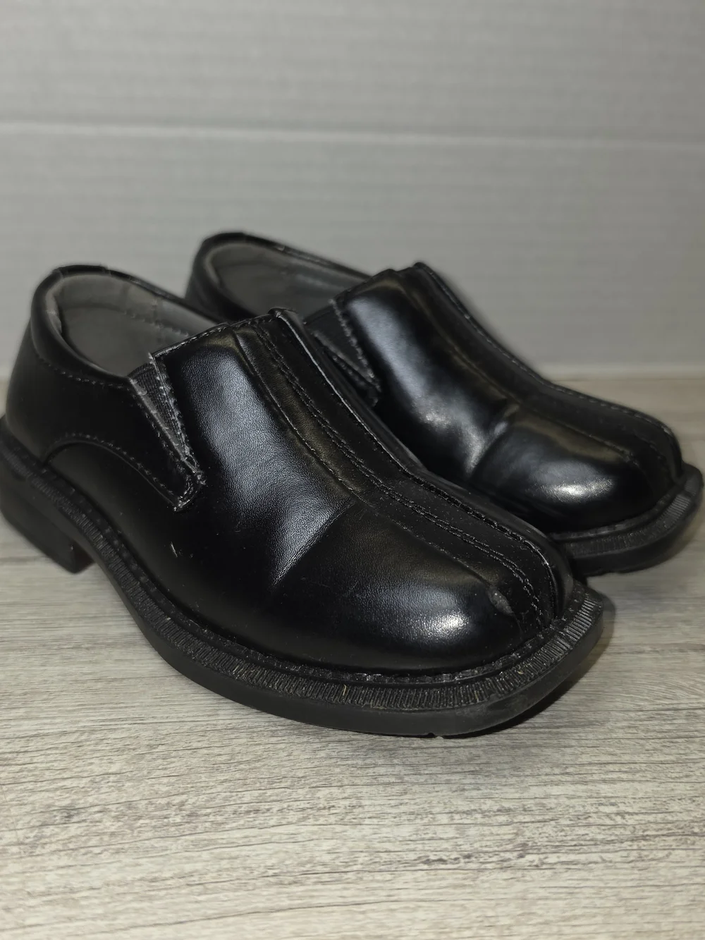 Deer Stags Dress Loafer Black Slip On Shoes Toddler Size 6.5